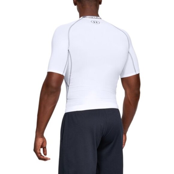 Men's UA HeatGear Armour Short Sleeve Compression Shirt - Picture 5 of 5